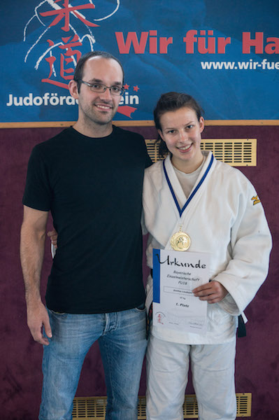 Coach Dominic und sein Goldmädchen