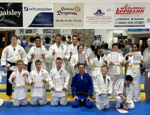 Gürtelprüfung der ID-Judoka