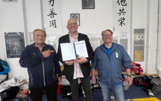 Klaus Lohrer, Gert Langrock und Hennry Schott (von li nach re)